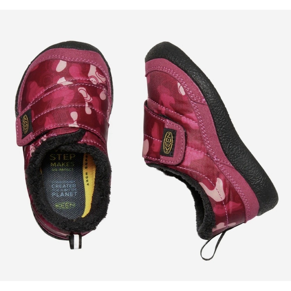 KEEN Howser Low Wrap Red Outdoor Shoes Sneakers Toddler Size 5 USED